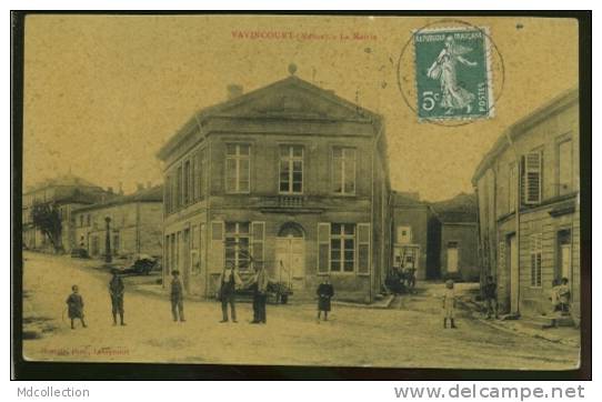 55 VAVINCOURT / La Mairie / CARTE COULEUR GLACEE - Vavincourt