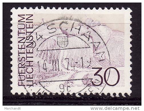 LIECHTENSTEIN.N°521.PAYSAGES FELD SCHELLENBERG. Oblitéré - Gebraucht