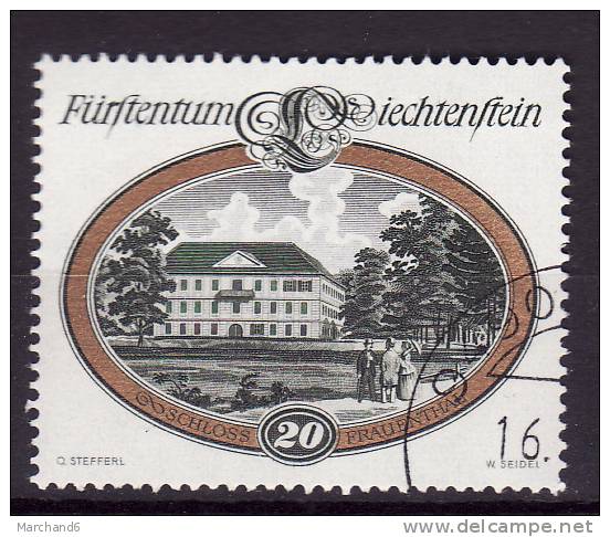 LIECHTENSTEIN.N°621.CHATEAUX FRAUENTHAL. Oblitéré - Used Stamps