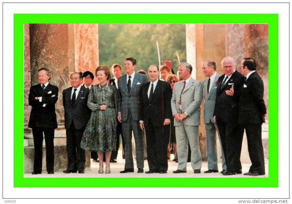 POLITICS - THE VERSAILLES SUMMIT AT LOUIS XIV´S PALACE JUNE 6, 1982 - - Evènements