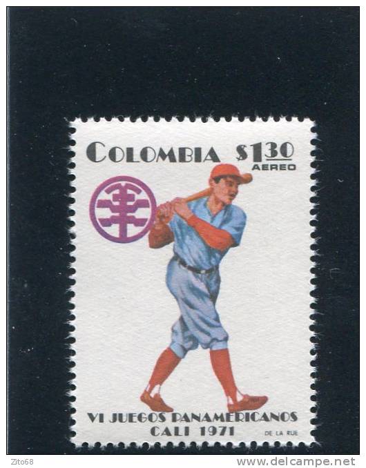 COLOMBIE Colombia 1971 Y&T 537** - Cricket