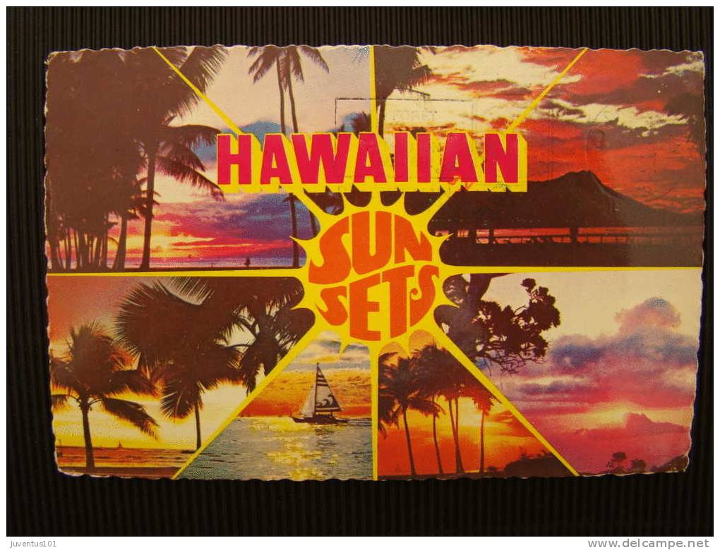 CPSM ETATS UNIS-Hawaiian Sunsets - Big Island Of Hawaii