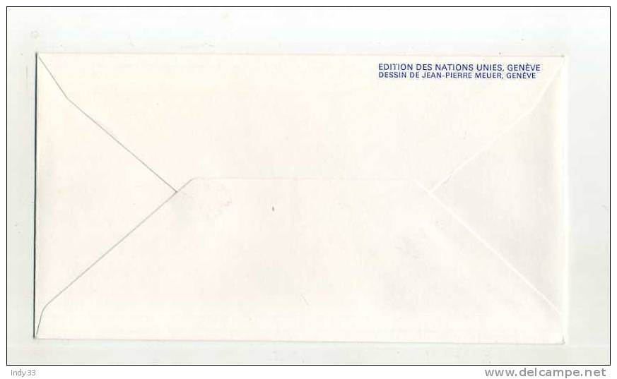 - O.N.U. GENEVE . DRAPEAU DU VIET NAM . BLOC DE 4 BORD DE FEUILLE . CACHET 1er JOUR 26/9/80 - FDC