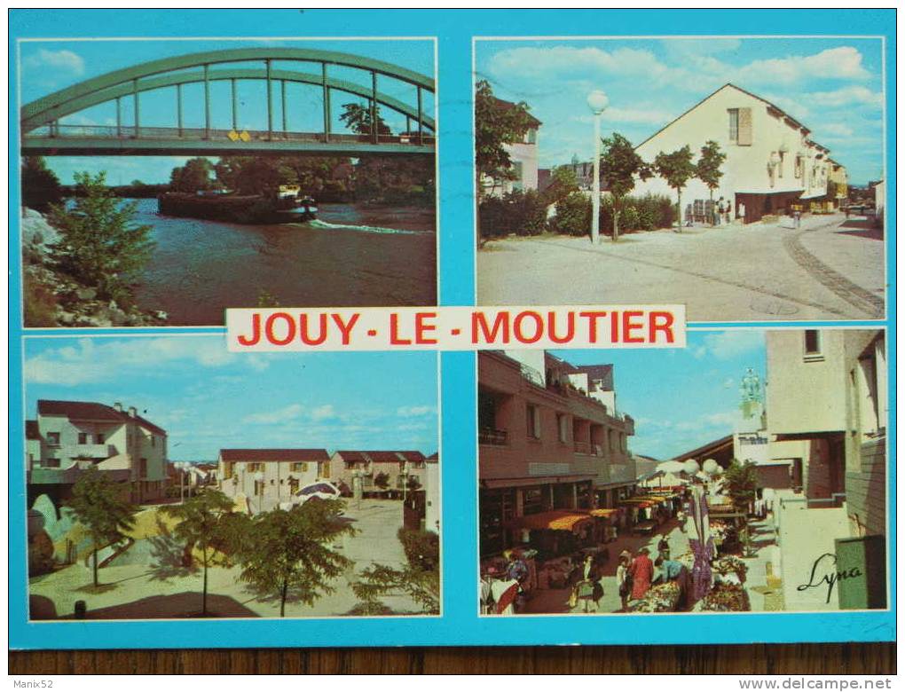 95 - JOUY-le-MOUTIER - Vue Générale - Ville Nouvelle. Multivues - Jouy Le Moutier