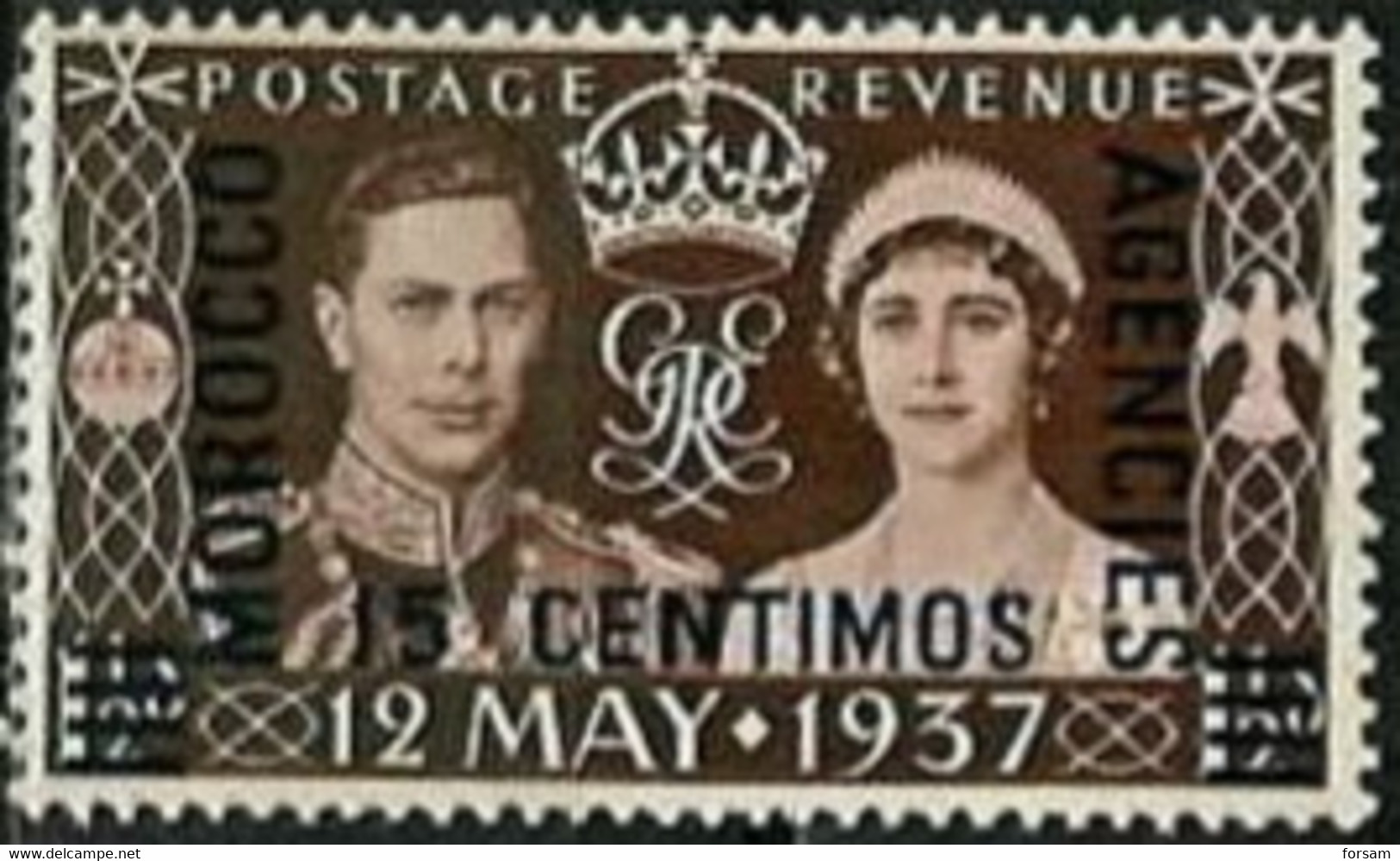 GREAT BRITAIN POST IN MOROCCO..1937..Michel # 136...MLH. - Oficinas En  Marruecos / Tanger : (...-1958