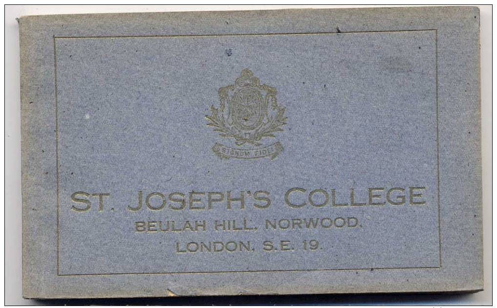 ANGLETERRE  LONDON COLLEGE ST JOSEPH S - Autres & Non Classés