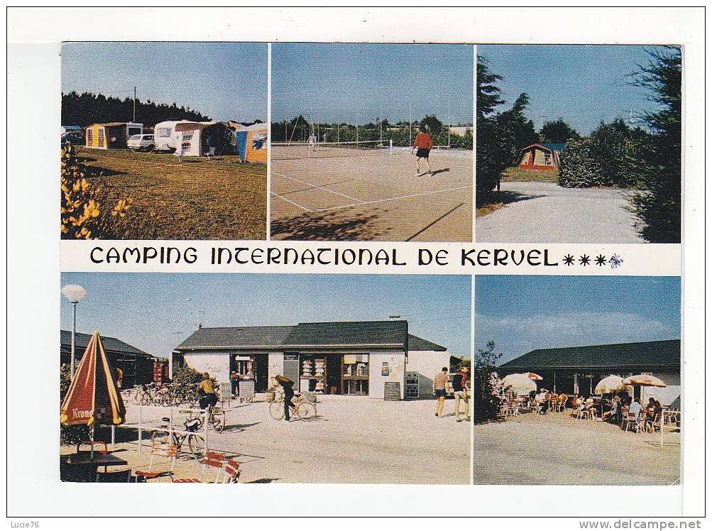 KERVEL  -  PLONEVEZ - PORZAY  -  CAMPING INTERNATIONAL DE  KERVEL   :  5 Vues  - N°  R 970 - Plonévez-Porzay