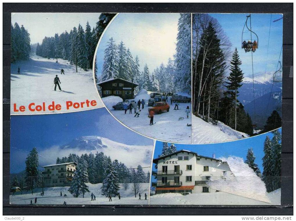 LA TRONCHE . Col De Porte . Hotel ROGIER . Voir Recto - Verso    (G438) - La Tronche