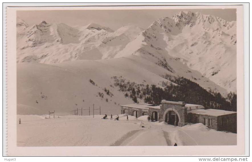 SUPERBAGNERES -LA GARE DU FENICULAIRE - Superbagneres