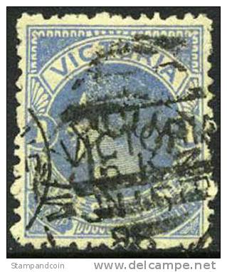 Victoria #153 XF Used 1sh Victoria From 1884 - Oblitérés