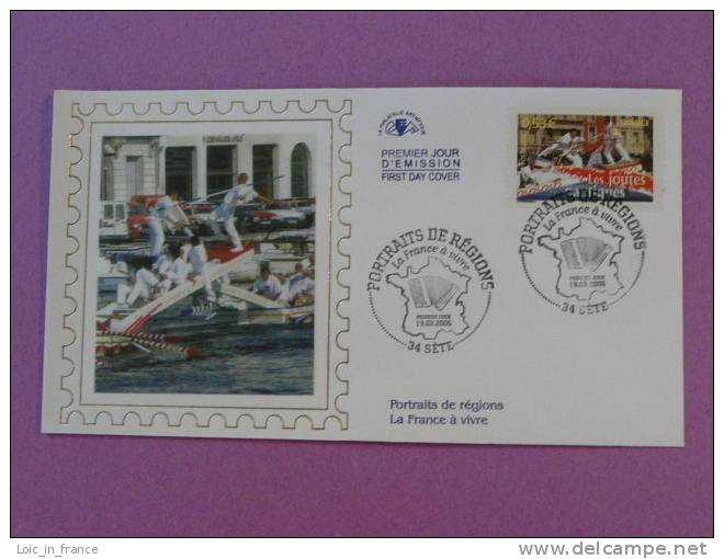 FDC Joutes Nautiques Sea Jousting Ref 35/859 - Autres & Non Classés