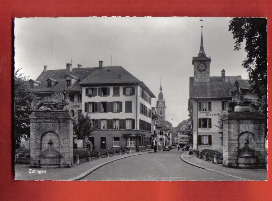 V377 Zofingen Petite Animation. Pas Circulé.Photoglob 2547 - Zofingen