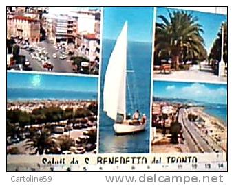 SAN BENEDETTO DEL TRONTO VEDUTE  SALUTI VB1973  CK5041 - Ascoli Piceno