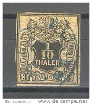 GERMANY HANOVER - COAT OF ARMS 1855 - V1637 - Hannover