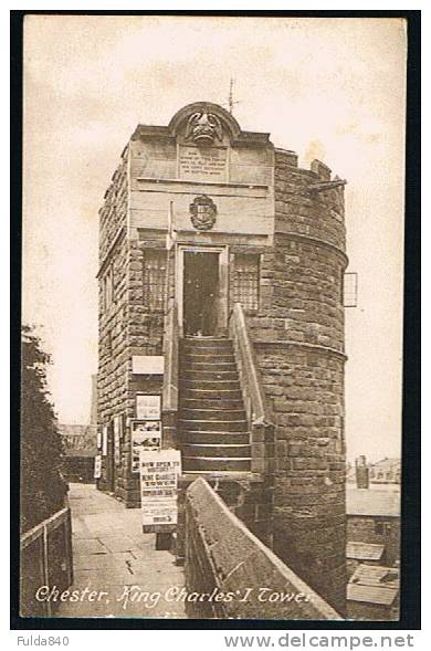 CPA.    CHESTER.    King Charles I  Tower.     (Rare) - Chester