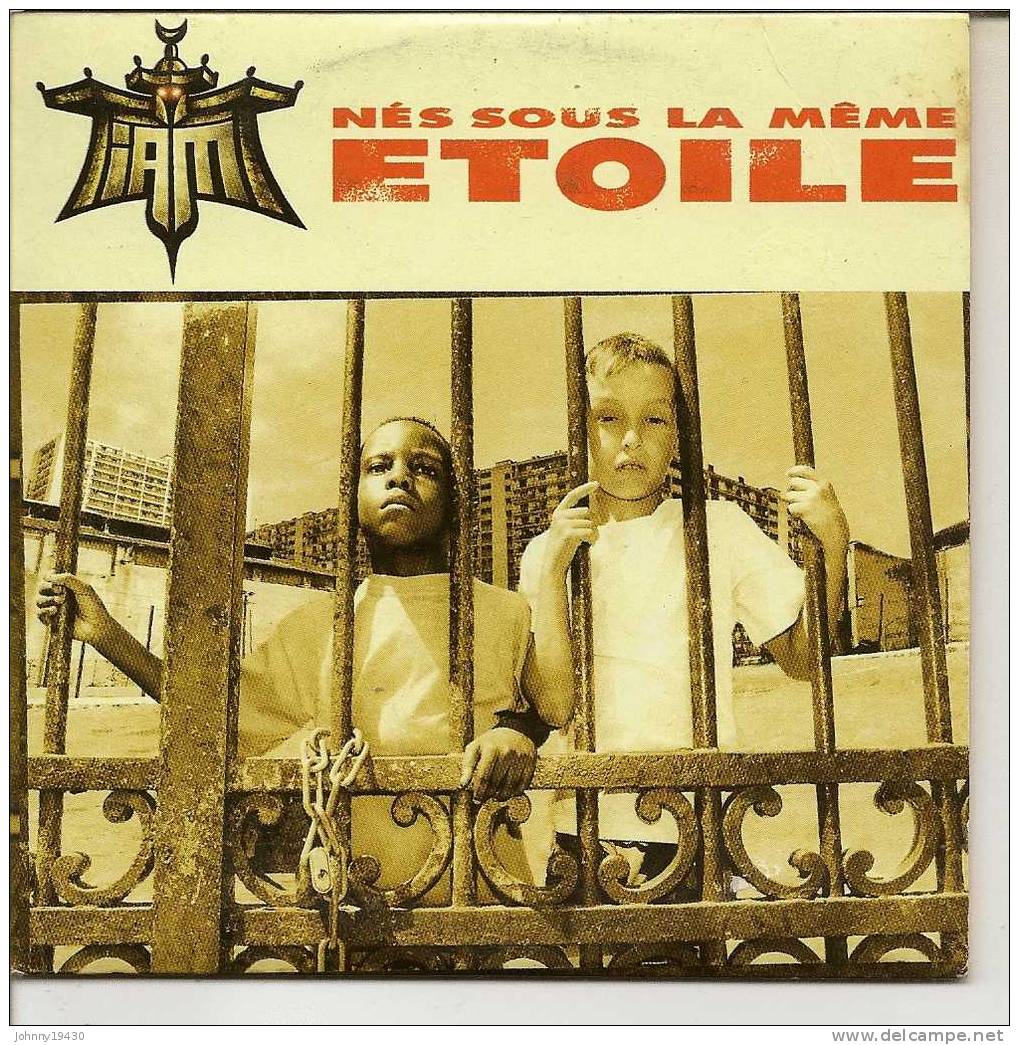 CD  IAM    " NES SOUS LA MEME ETOILE "  + " TEMPERAMENT KUNTA KINTE " + " FAITS D'HIVERS " - Otros - Canción Francesa
