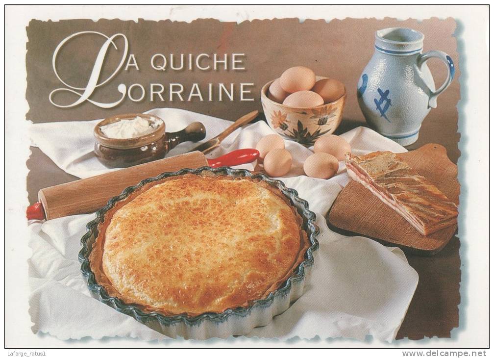 LA QUICHE LORRAINE BON ETAT - Recettes (cuisine)