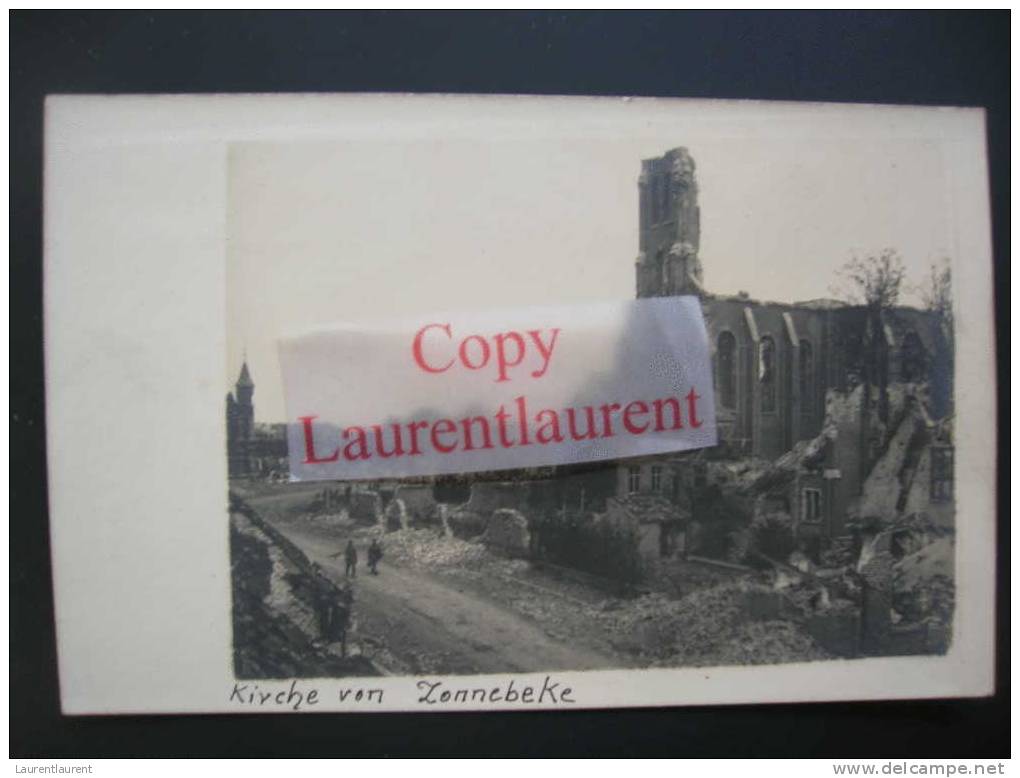 ZONNEBEKE - Kirche - Photo - Foto Carte - Zonnebeke