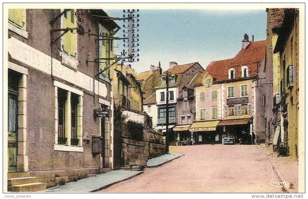 48 / SAINT CHELY D´APCHER /  LE PORTAIL ET RUE DE LA POSTE - Saint Chely D'Apcher