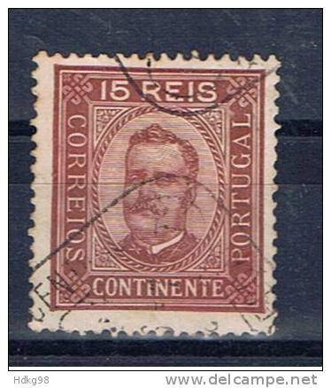 P Portugal 1892 Mi 68 Königsporträt - Oblitérés