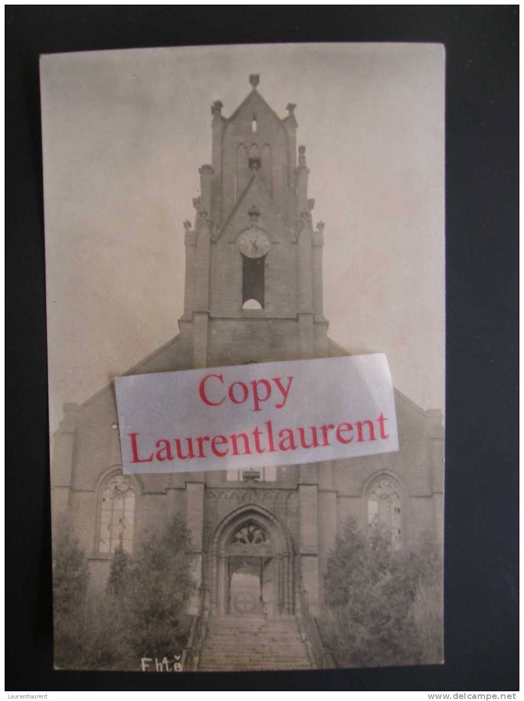 ETHE - Eglise ( Photo Carte ) - Rare !!! - Virton