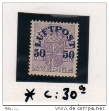 1920, Timbre De Service Surchargé, Ae 3 X, Cote 30 € - Neufs