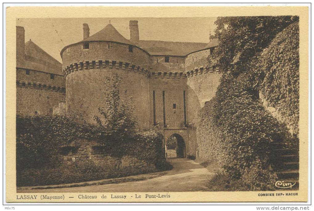 53 - LASSAY - Château De Lassay - Le Pont-Levis - Lassay Les Chateaux