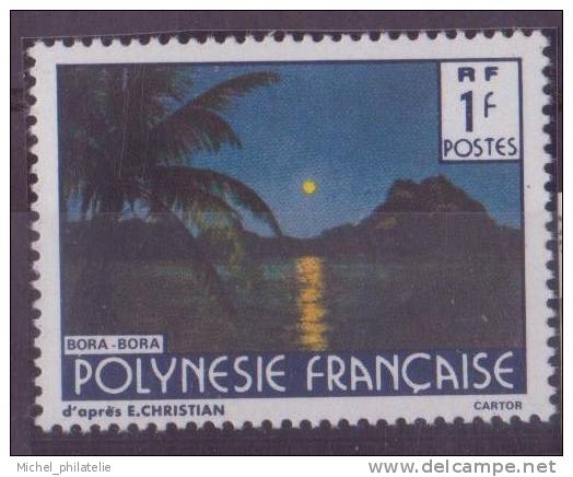 POLYNESIE N° 373A** NEUF SANS CHARNIERE  PAYSAGE - Neufs