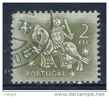 P+ Portugal 1953 Mi 800 Ritter - Gebruikt