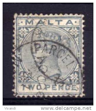 Malta - 1885 - 2d Definitive - Used - Malte (...-1964)