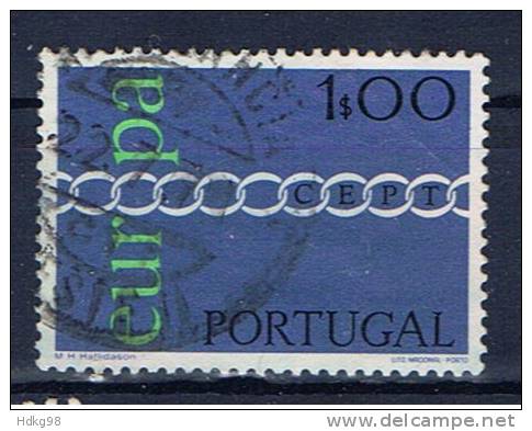 P Portugal 1971 Mi 1127-28 EUROPA - Used Stamps