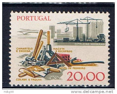 P Portugal 1978 Mi 1392 Mng  Bauhandwerkzeug - Oblitérés