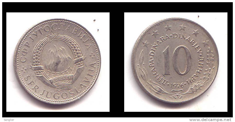 10 DINARA 1976 - Yugoslavia