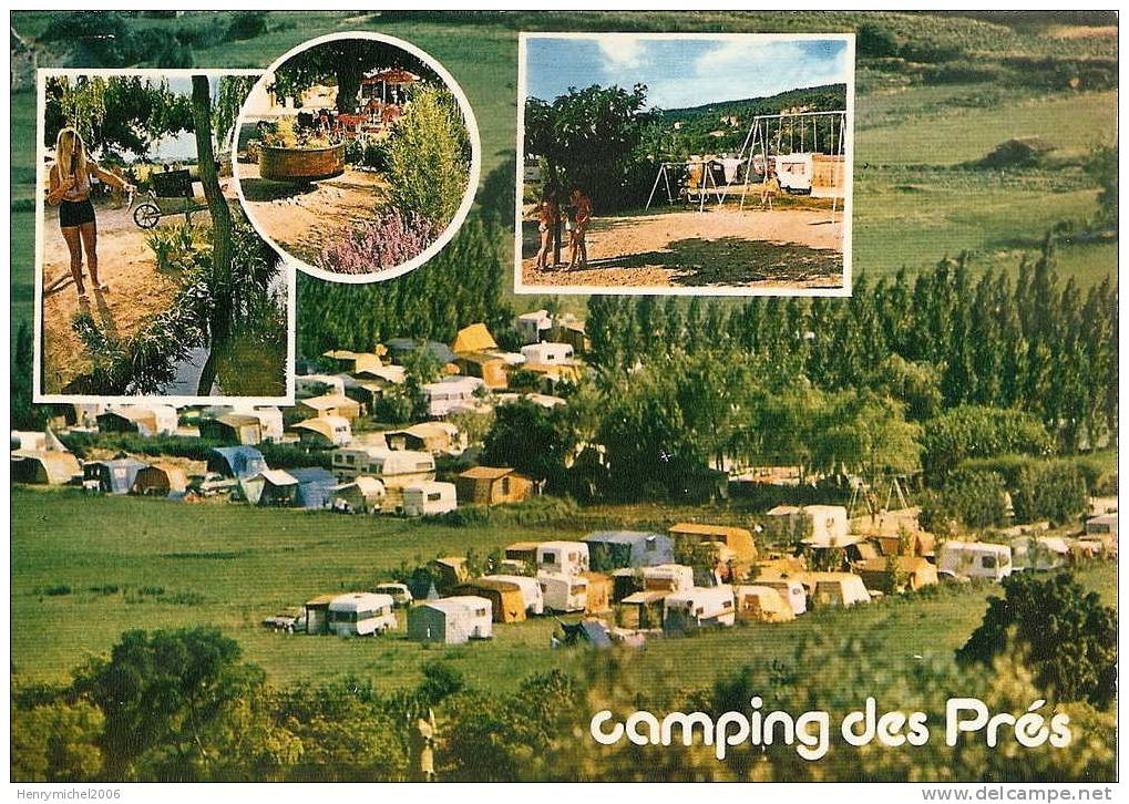 Aups ( Var) Camping Des Prés, Peche.., Photo Cim - Aups