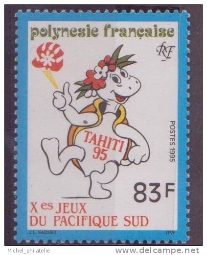 POLYNESIE N° 488**NEUF SANS CHARNIERE  MASCOTTE - Neufs