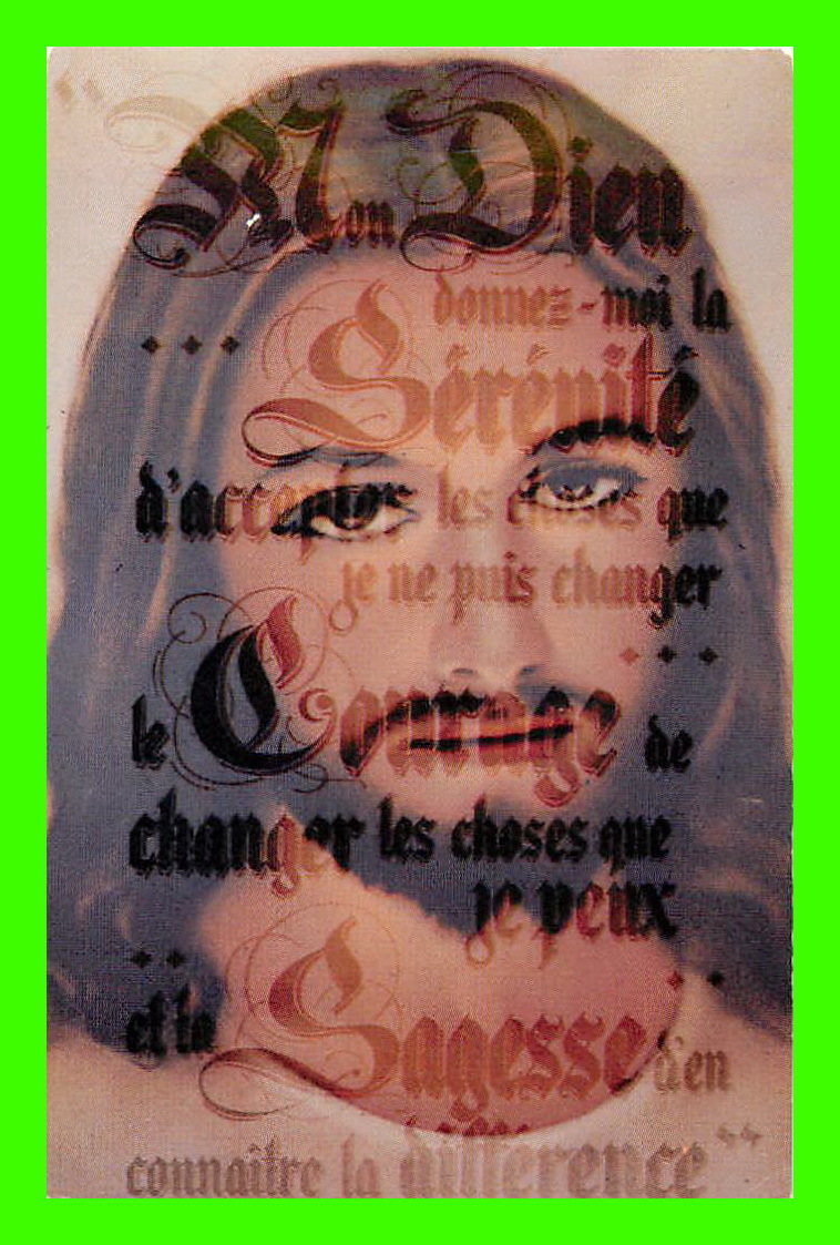 IMAGES RELIGIEUSES - SEIGNEUR, MON DIEU DONNEZ-MOI LA SÉRÉNITÉ D'ACCEPTER LES CHOSES QUE JE NE PUIS CHANGER - - Images Religieuses