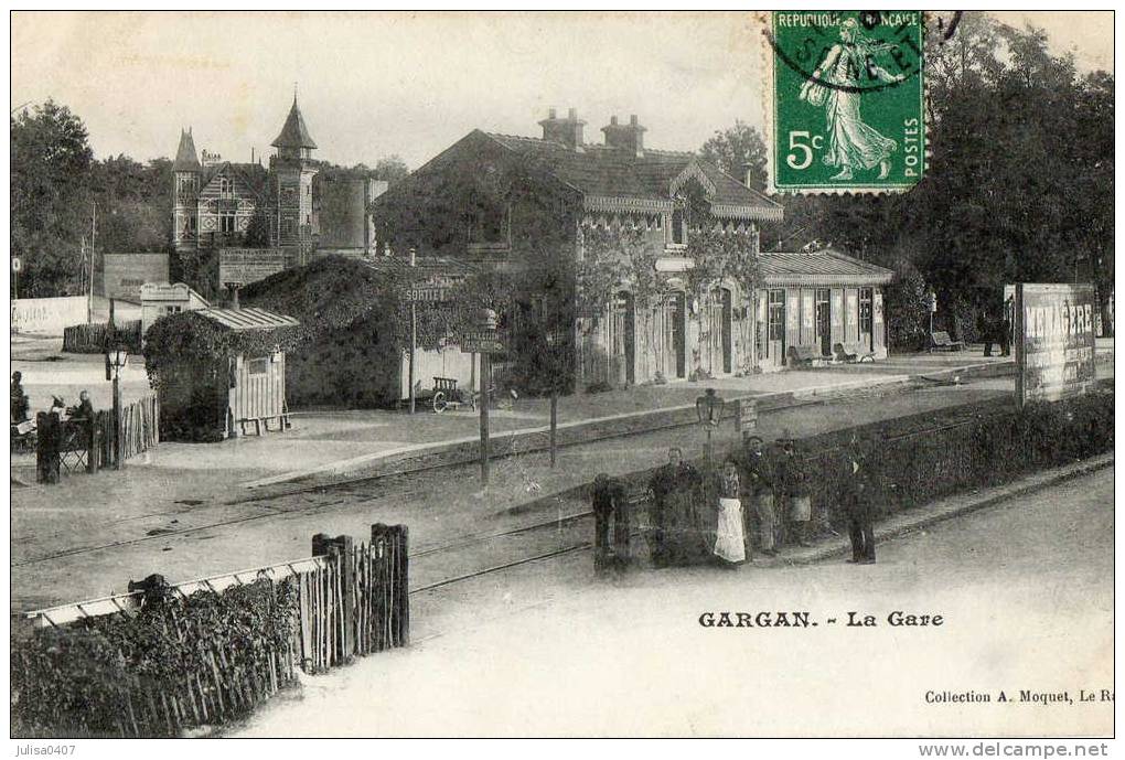 GARGAN (93) Vue Intérieure De La Gare Animation - Livry Gargan