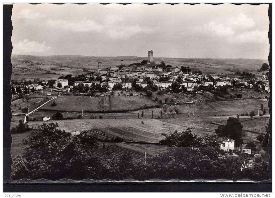 46 MONTCUQ Vue Générale, Ed Narbo 1, CPSM 10x15, 196? - Montcuq