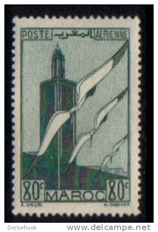 FRENCH MOROCCO   Scott #  C 20*  VF MINT LH - Airmail