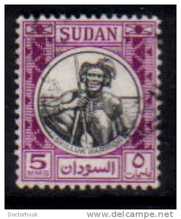 SUDAN  Scott #  102  F-VF USED - Sudan (1954-...)