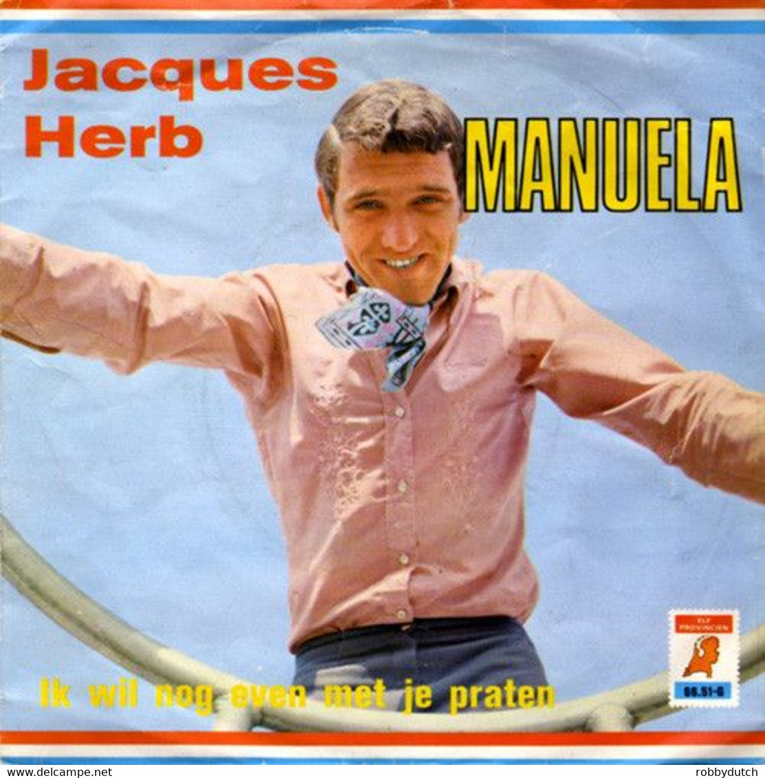 * 7" *  JACQUES HERB - MANUELA (Holland 1971 - Andere - Nederlandstalig