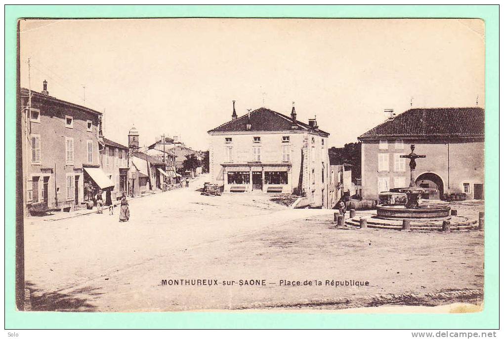 MONTHUREUX SUR SAONE - Place De La République - Monthureux Sur Saone