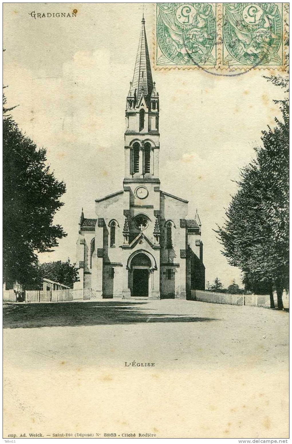 GRADIGNAN - L'église - Gradignan