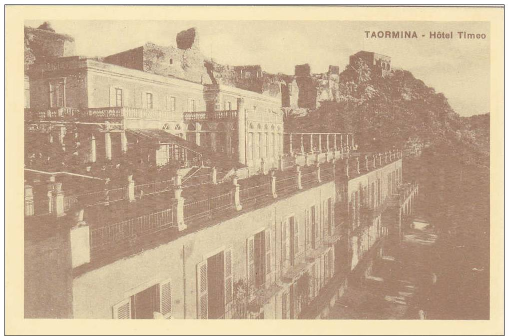 MESSINA - TAORMINA - HOTEL TIMEO -  FG.NV.  (L26) - Messina