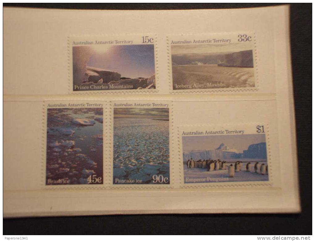 AUSTRALIAN ANTARTIC T.-1985 PITTORICA 5v.-NUOVI(++)-tematiche. - Unused Stamps
