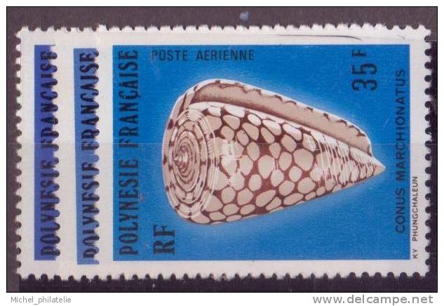 POLYNESIE N° 114/16** PAR AVION NEUF SANS CHARNIERE  COQUILLAGES - Neufs