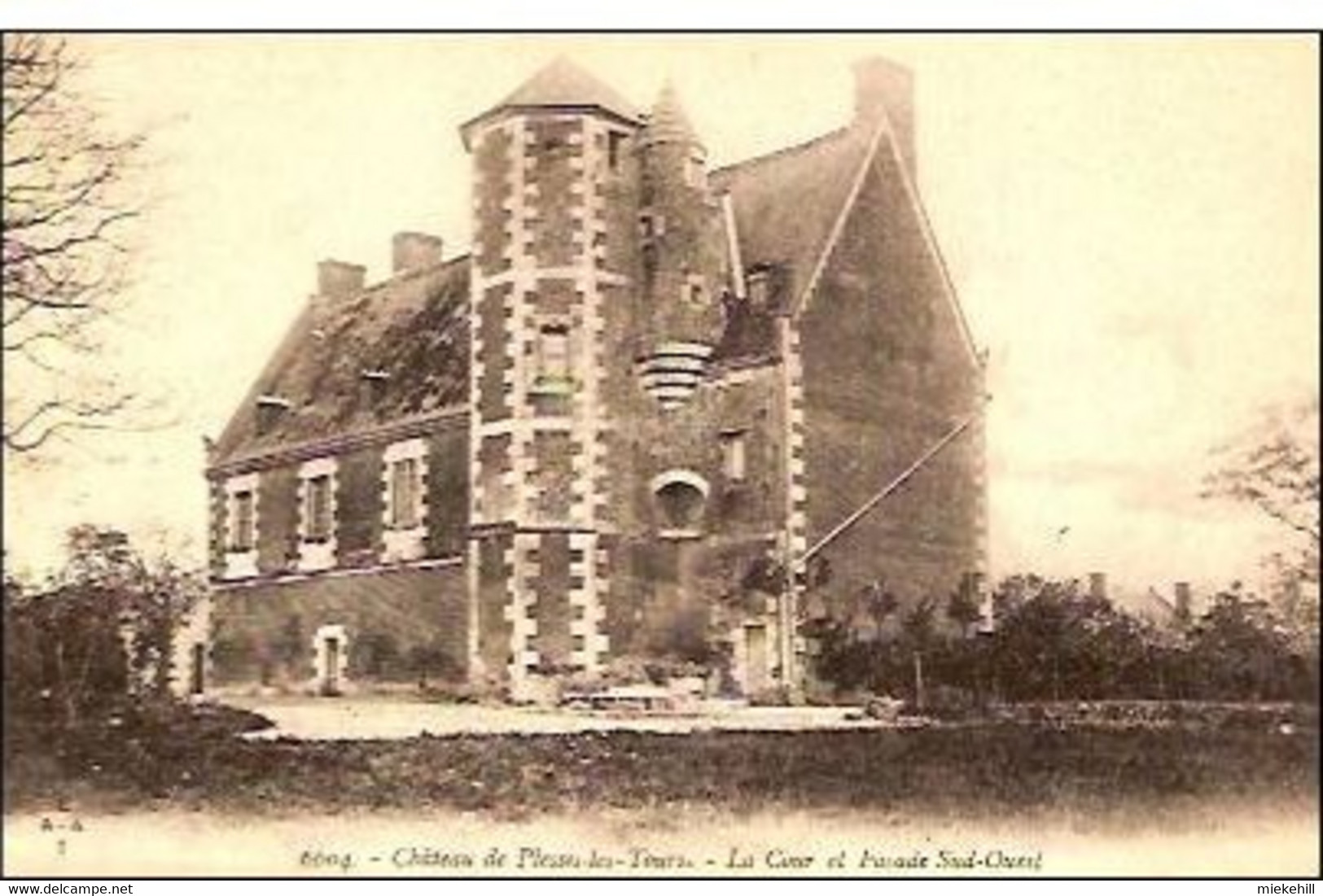 37-CHATEAU DE PLESSIS LES TOURS - La Riche