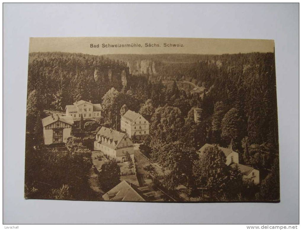 Bad Schweizermühle. - Rosenthal-Bielatal