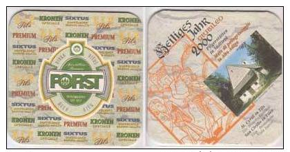 Forst Privatbrauerei , Heiliges Jahr 2000 - St Cyrill In Tils - Bierdeckel