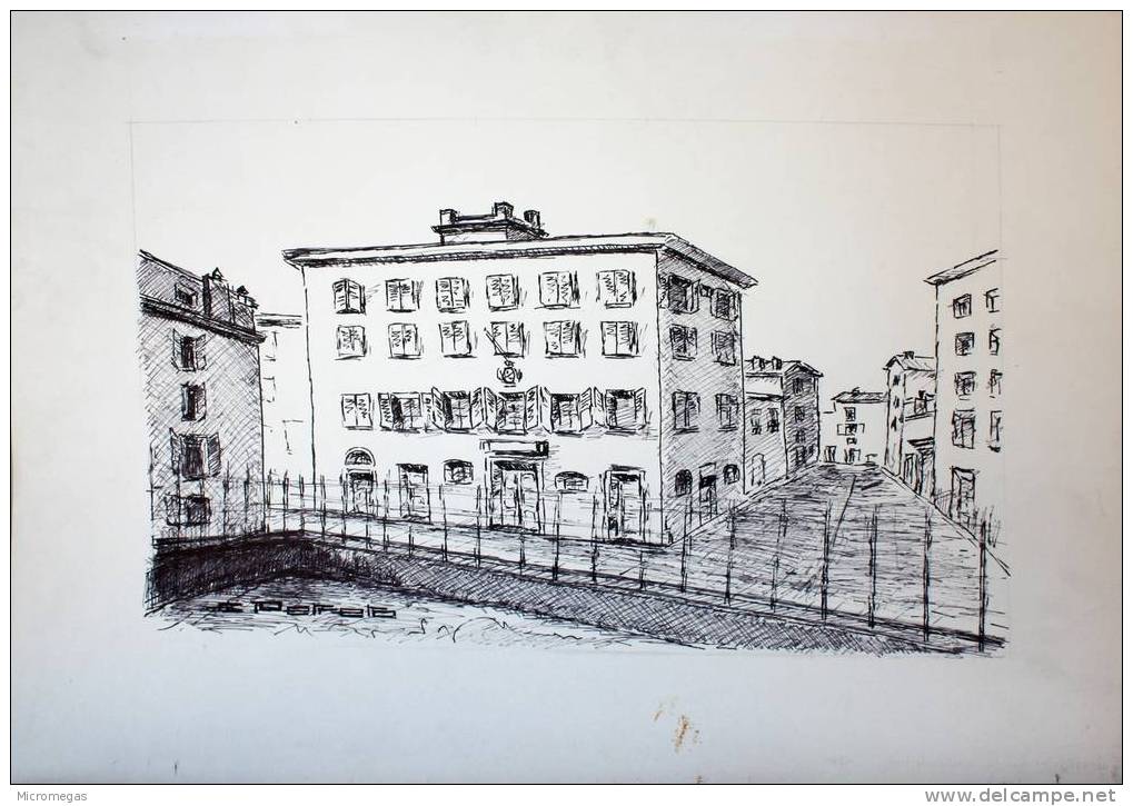 Etienne Petreto : Maison De Napoléon, Ajaccio - Dibujos